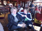 One of the supporters arrive... Susan with Jenny