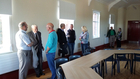 The long meeting room