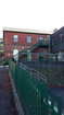 The rear of what was the boarding department