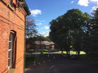 Prep School in the distance from Head House