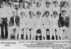 1975-76 First XI cricket team