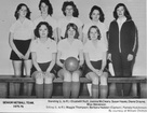 Girls senior netball team 1975-76